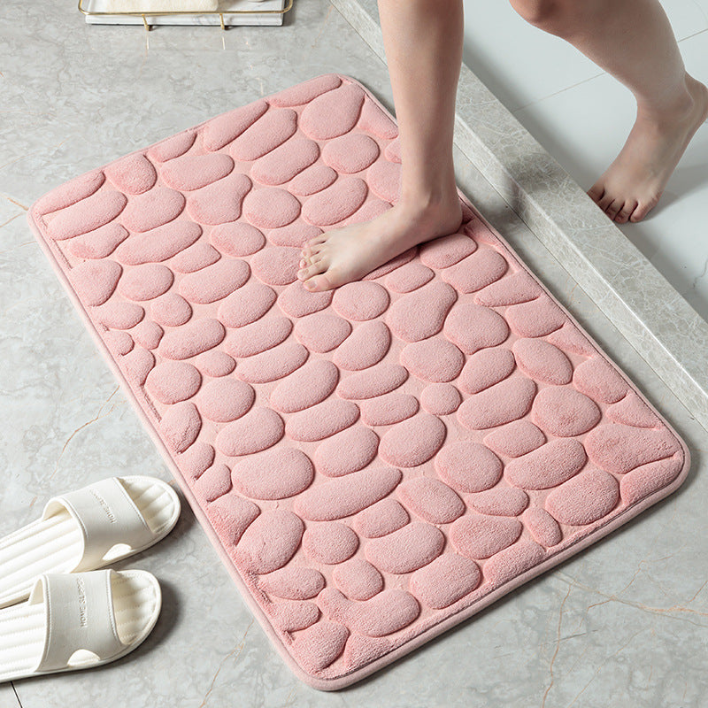 Luxury Bathroom Mat – Memory Foam Floor Rug with Anti-Slip Backing