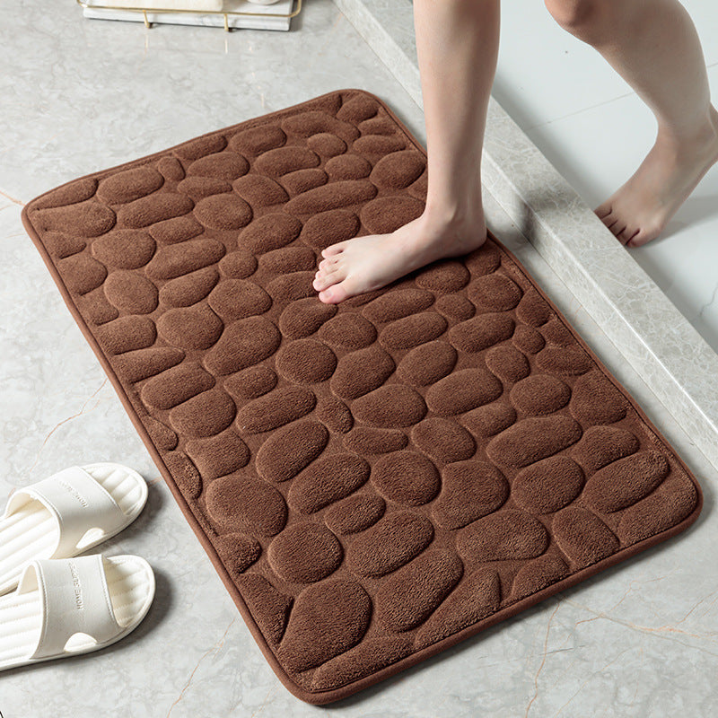 Luxury Bathroom Mat – Memory Foam Floor Rug with Anti-Slip Backing