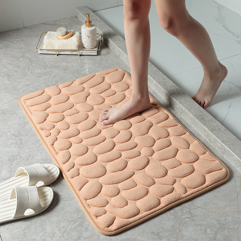 Luxury Bathroom Mat – Memory Foam Floor Rug with Anti-Slip Backing