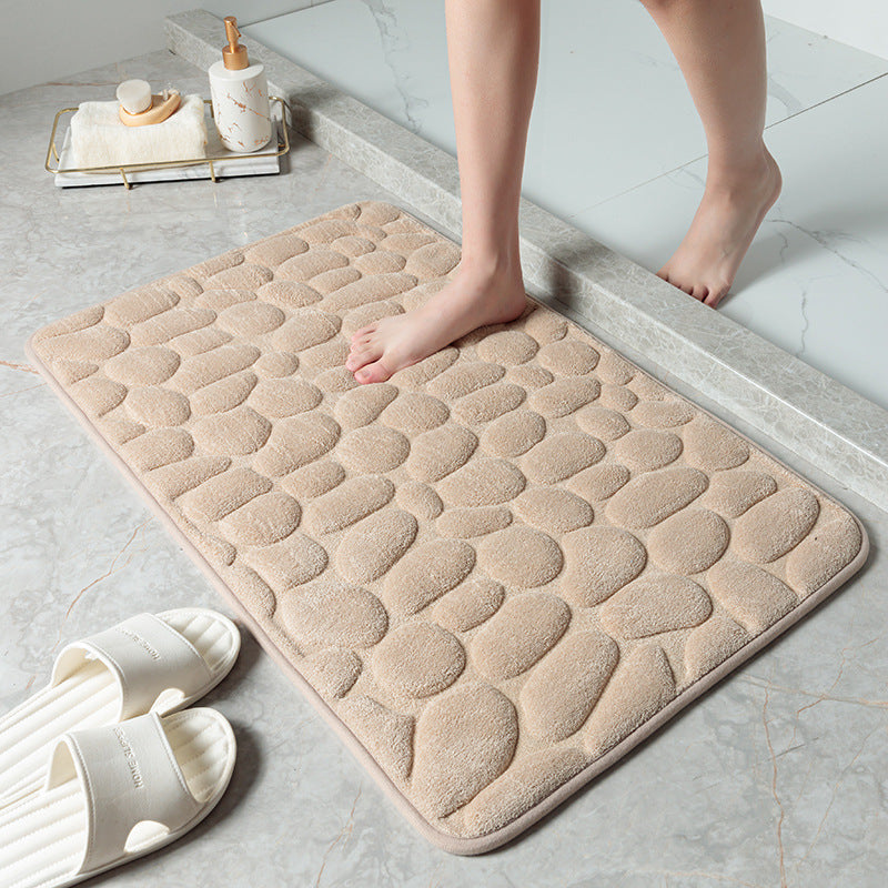 Luxury Bathroom Mat – Memory Foam Floor Rug with Anti-Slip Backing
