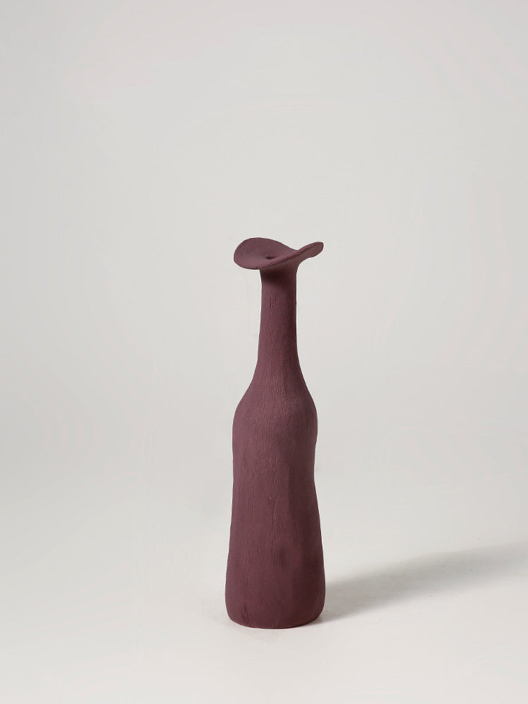 Elegant Morandi Ceramic Vase – Modern Decorative Flower Vase for Living Room