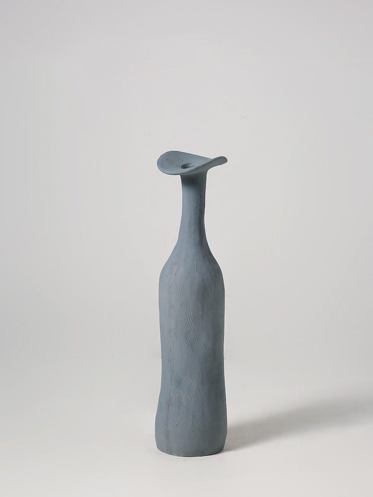 Elegant Morandi Ceramic Vase – Modern Decorative Flower Vase for Living Room