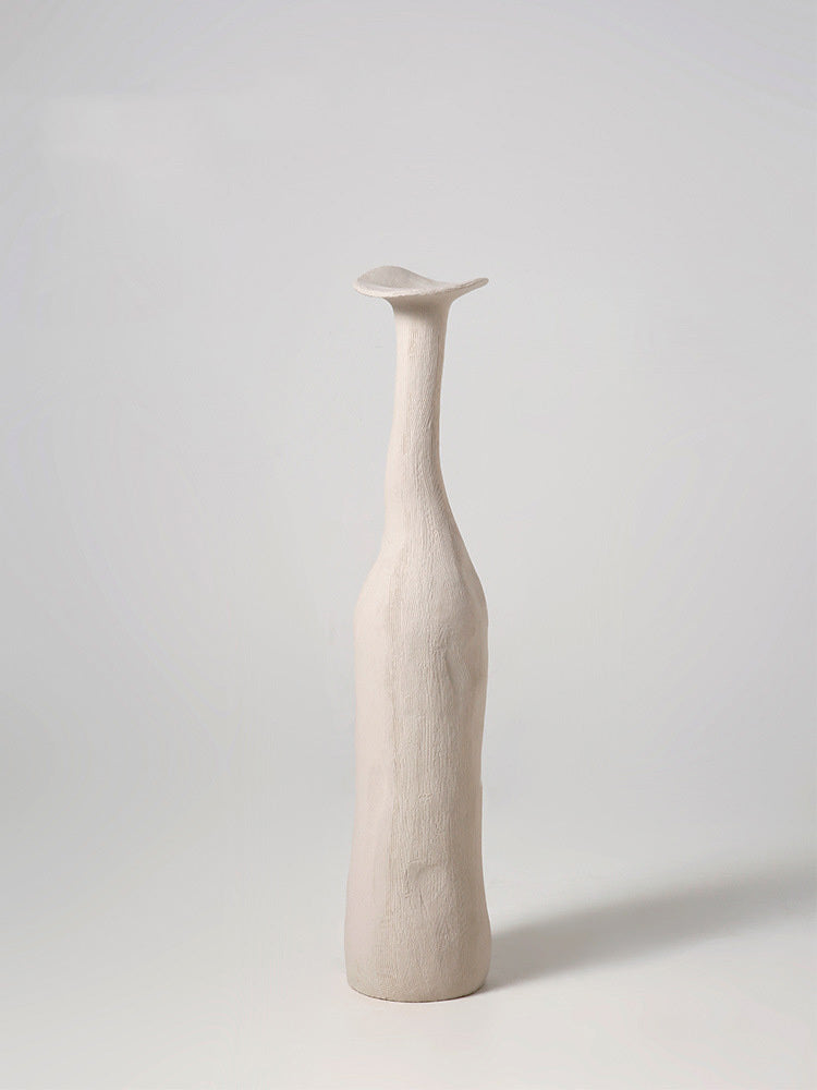 Elegant Morandi Ceramic Vase – Modern Decorative Flower Vase for Living Room
