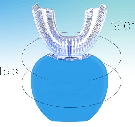 360° Automatic Electric Toothbrush – Hands-Free USB Rechargeable Oral Cleaner