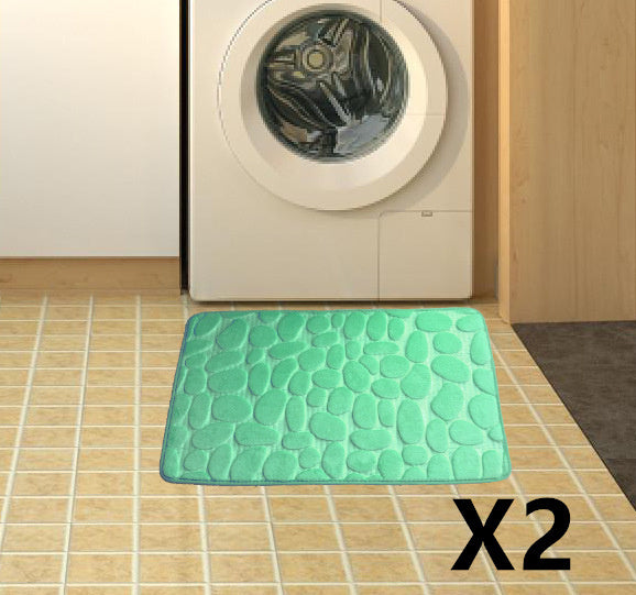 Luxury Bathroom Mat – Memory Foam Floor Rug with Anti-Slip Backing