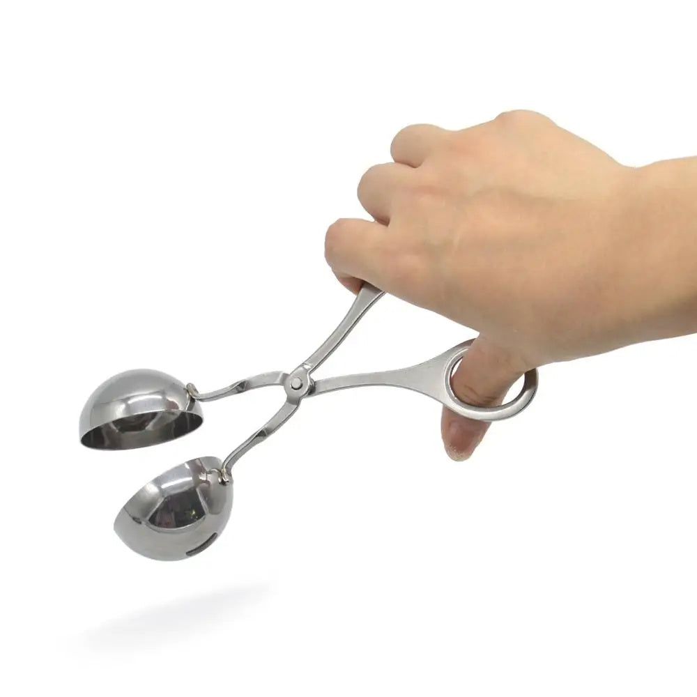 Meatball Maker Spoon – Stainless Steel Ball Shaper for Meat, Fish, Rice & Cake