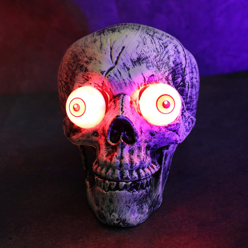 Halloween Skull Arm Stake Lights – Solar & Battery Powered Outdoor Decorations