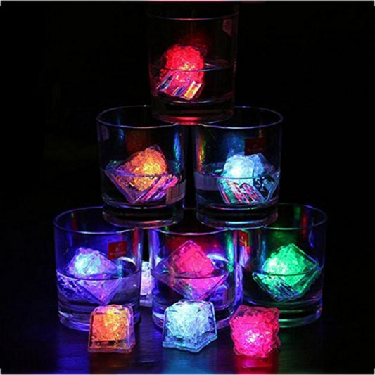 LED Light Ice Cubes – Food-Grade Luminous Drink Lights for Parties