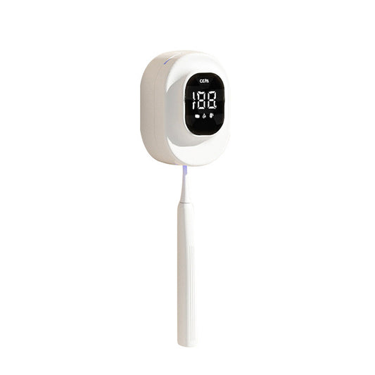 Wall-Mounted UV Toothbrush Sterilizer – Punch-Free Electric Toothbrush Rack