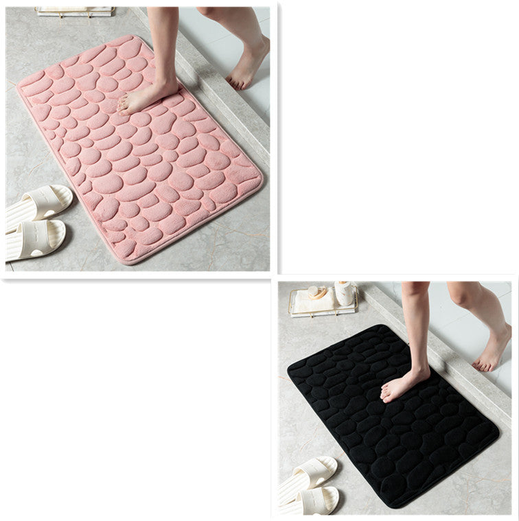 Luxury Bathroom Mat – Memory Foam Floor Rug with Anti-Slip Backing