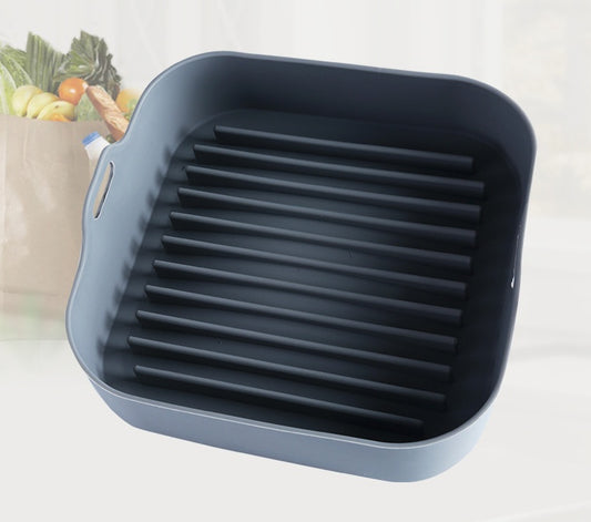 Reusable Silicone Air Fryer Liner – Non-Stick, Heat Resistant & Dishwasher Safe Tray