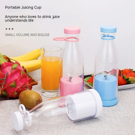 Mini Portable Juicer – 150W Rechargeable Blender with Food-Grade Cup (420ml)