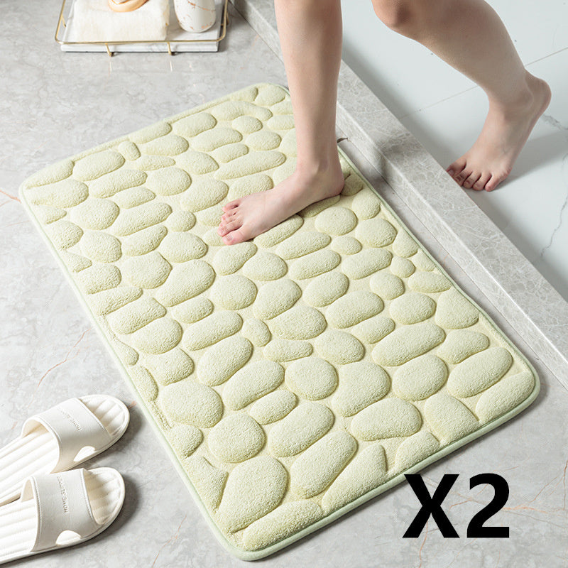 Luxury Bathroom Mat – Memory Foam Floor Rug with Anti-Slip Backing