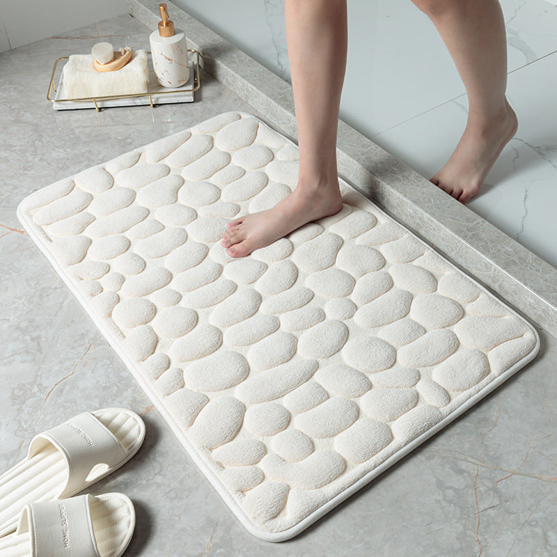Luxury Bathroom Mat – Memory Foam Floor Rug with Anti-Slip Backing