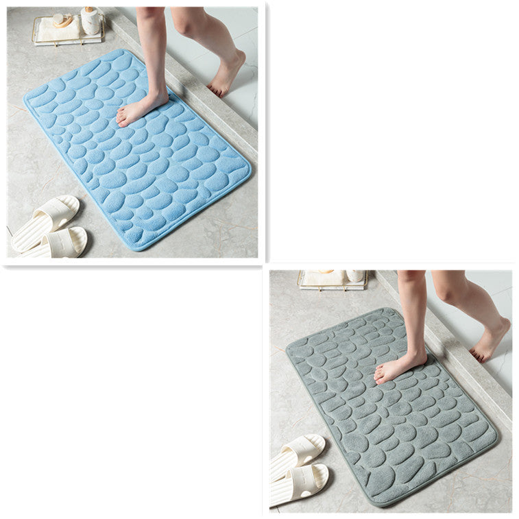 Luxury Bathroom Mat – Memory Foam Floor Rug with Anti-Slip Backing