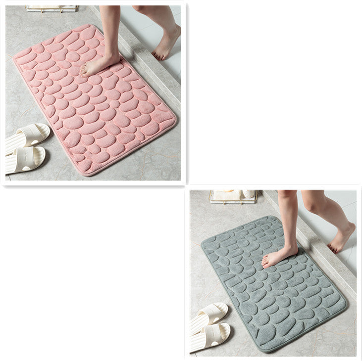 Luxury Bathroom Mat – Memory Foam Floor Rug with Anti-Slip Backing