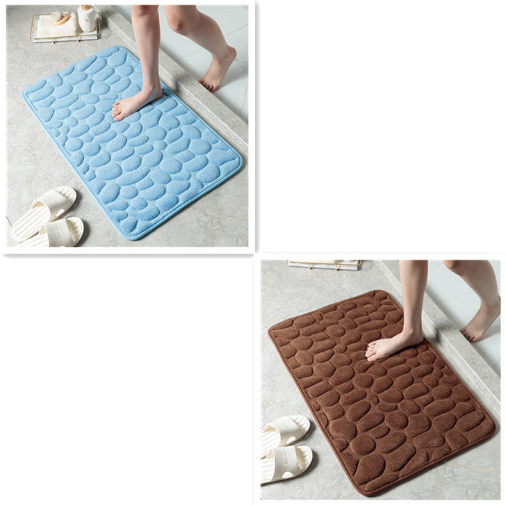 Luxury Bathroom Mat – Memory Foam Floor Rug with Anti-Slip Backing