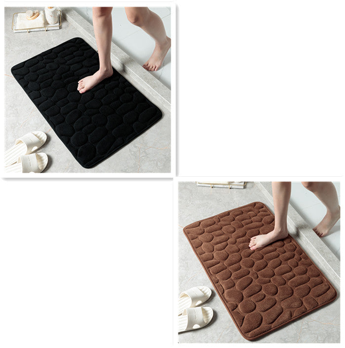 Luxury Bathroom Mat – Memory Foam Floor Rug with Anti-Slip Backing