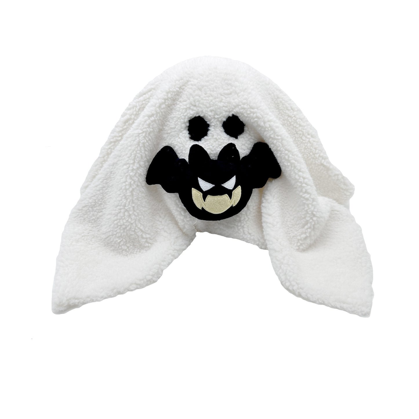 Halloween Cute Ghost Plush Pillow – Oversized Stuffed Toy for Kids & Adults