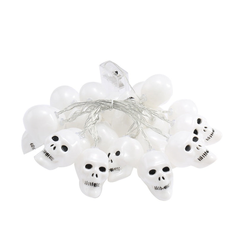 Halloween Skull LED String Lights – Spooky Party & Home Décor