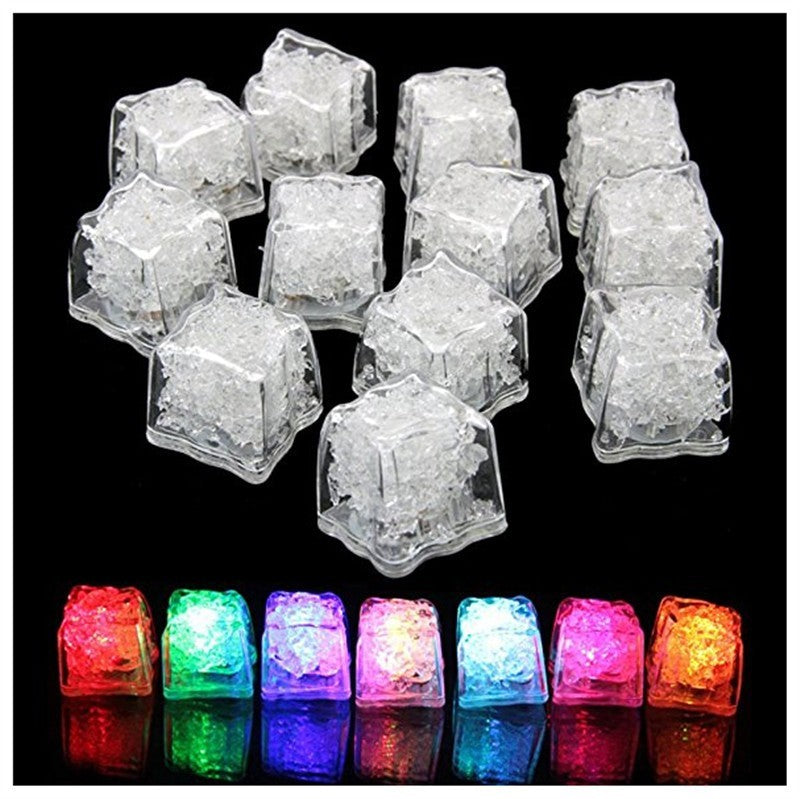 LED Light Ice Cubes – Food-Grade Luminous Drink Lights for Parties