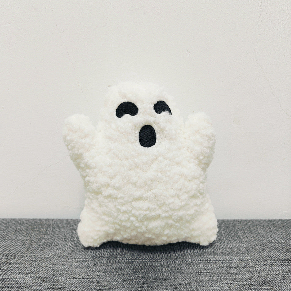 Halloween Cute Ghost Plush Pillow – Oversized Stuffed Toy for Kids & Adults