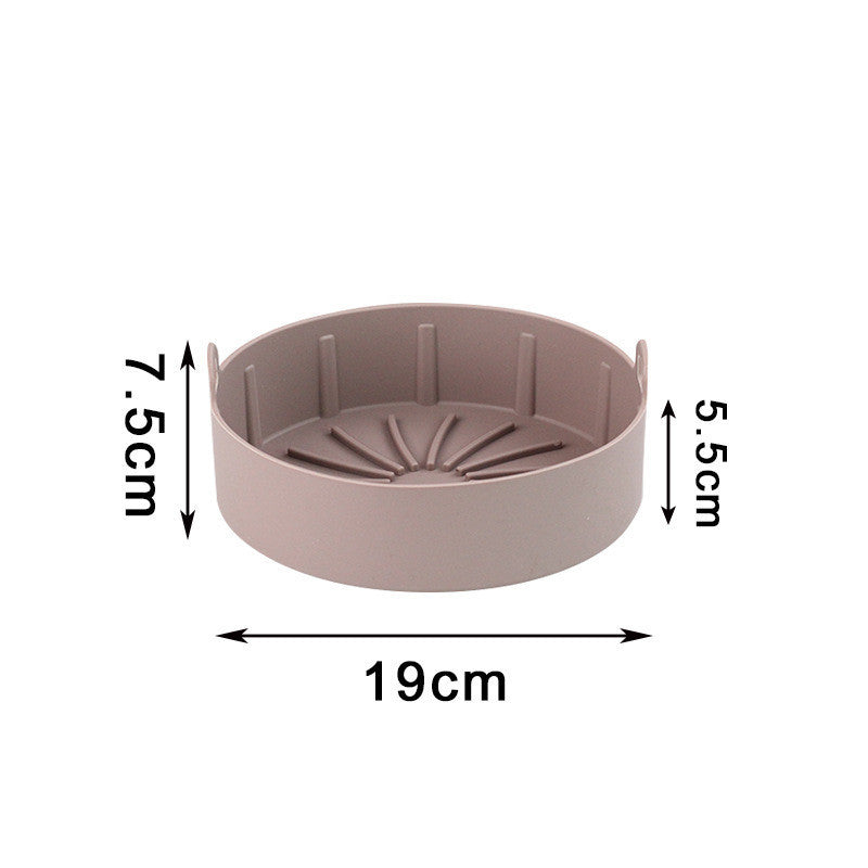 Reusable Silicone Air Fryer Liner – Non-Stick, Heat Resistant & Dishwasher Safe Tray