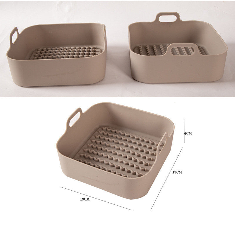 Reusable Silicone Air Fryer Liner – Non-Stick, Heat Resistant & Dishwasher Safe Tray