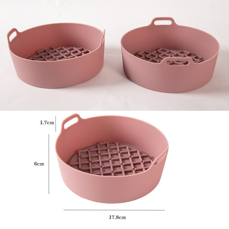 Reusable Silicone Air Fryer Liner – Non-Stick, Heat Resistant & Dishwasher Safe Tray