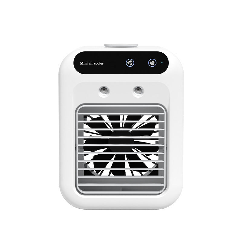 Portable Air Conditioner Fan – USB Mini Cooling Device with Atomization