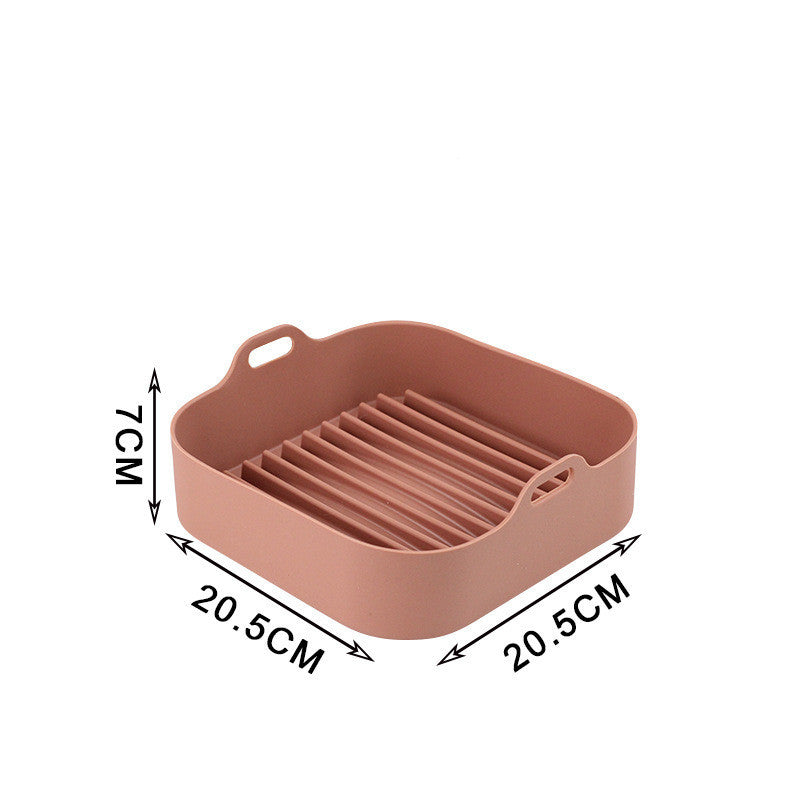 Reusable Silicone Air Fryer Liner – Non-Stick, Heat Resistant & Dishwasher Safe Tray